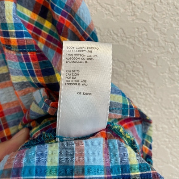 Urban Outfitters Bryce Oversize Plaid Button Down Shirt Size Women’s Sma… - Picture 13 of 13